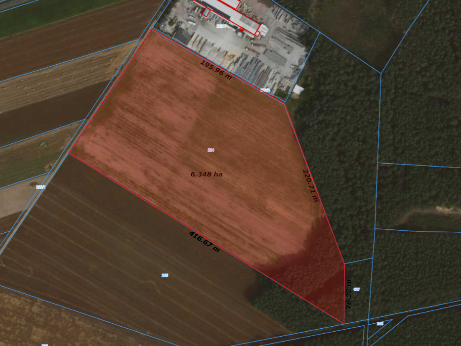 Investment Land 6,3 ha in Chrośnica 1